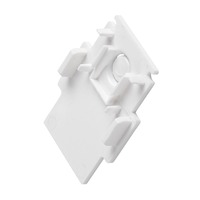 Lištové Magnetic SLV - LA 1006598 Koncová krytka pro montážní lištu 48 V TRACK bílá - BIG WHITE (SLV)