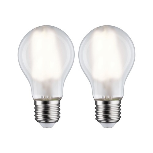 E27 - P 28924 LED žárovka Filament E27 230V 2x7W 4000K mat - PAULMANN - foto 1
