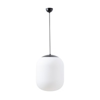 Koule - OS TAN67852 TANIA S1 závěsné skleněné svítidlo černá / bílá IP40 4000 K 27W LED - OSMONT