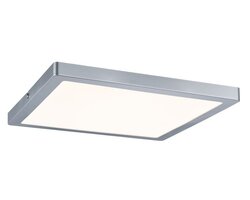 Hranatá - P 70867 Atria LED panel hranatý 24W matný chrom stmívatelný - PAULMANN