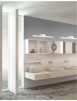 K zrcadlu - NV 787006 Nástěnné svítidlo nad zrcadlo VANESE chromovaný hliník a akryl LED 18W 3000K IP44 - NOVA LUCE