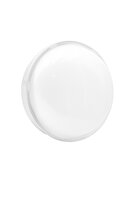 Nástěnná - CEN SMR-161740 SIMPLY LED stropní svítidlo venkovní bílé kulaté 16W 4000K 1280lm CB IP65  - CENTURY