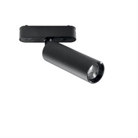 Lištové Magnetic BERNINI - FAN BERNINI-FANS-15 Systém 48 V - LED svítidlo na liště Bernini, 48 V, černé, hliník/plast, 15 W, 1800 lm, CCT, 17,02 x 4,45 x 11,45 cm - FANEUROPE