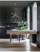 Dekorativní - NV 9180782 Závěsné svítidlo RACCIO zlatý kov a akryl LED 56W 230V 3000K IP20 stmívatelné - NOVA LUCE