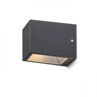 Nástěnná - RED R10384 05/2024 CABOX II nástěnná antracitová 230V E27 100W IP54 - RED - DESIGN RENDL