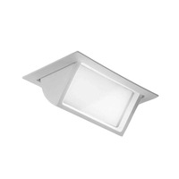 Hranatá - FAN INC-LYBRA-38 Zápustné svítidlo LED Lybra, hliník/polykarbonát, bílé, COB 38 W, 4400 lm, CCT, 15 x 24 x 11 cm - FANEUROPE