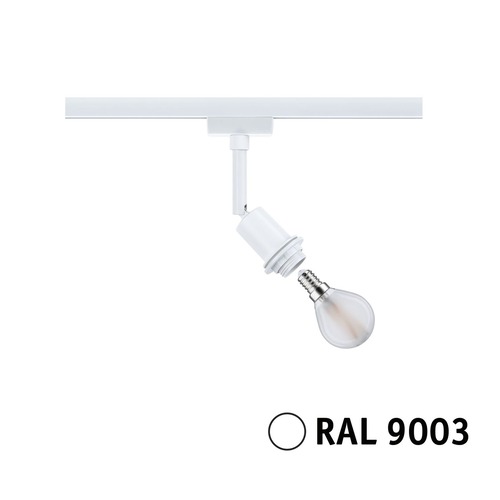 Svítidla - P 94882 URail lištový spot DecoSystems Basic E14 max. 20W 230V bílá - PAULMANN - foto 1
