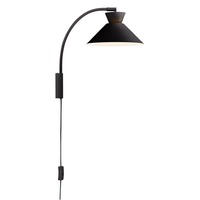 Dekorativní - NOR 2213371003 Dial nástěnné svítidlo černá - NORDLUX