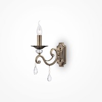 Dekorativní - M RC247-WL-01-R Nástěnné svítidlo Grace E14 60W bronz kov křišťál designové - MAYTONI