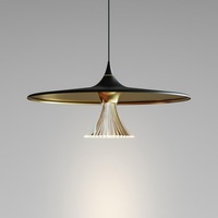 Dekorativní - AR 1846030A Ipno závěsné černá zlatá - ARTEMIDE