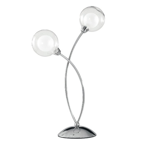 Stolní lampy dekorační - FAN I-BLOG-L2 Stolní lampa Lume Blog, chrom, 2 x G9, 28 x 48 cm - FANEUROPE - foto 1