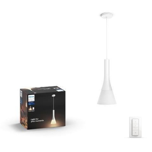 SmartHome Paul Neuhaus - PH 43001/31/P6 Hue Bluetooth LED White Ambiance Závěsné svítidlo Philips Explore 43001/31/P6 E27 6W 806lm 2200-6500K IP20 bílé, stmívatelné s dálkovým ovládáním - PHILIPS HUE (915005976101) - foto 1