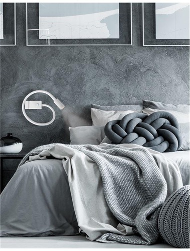 Bodová - NV 8126581 Bodové svítidlo GENEVA bílý hliník LED 3W 3200K nastavitelné s vypínačem - NOVA LUCE - foto 1
