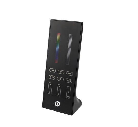 Ovladače - IMPR 843525 Deko-Light RF dálkové ovládání - RF-smart, černé, 3 zóny, Single/CCT/RGB/RG - foto 1