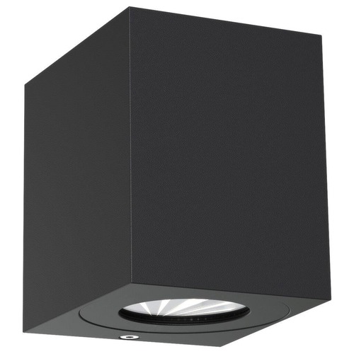 Nástěnná - NOR 49711003 Venkovní nástěnné svítidlo Canto Kubi 2 2x6W LED černá čirá - NORDLUX - foto 1