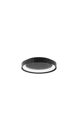 Dekorativní - FAN LED-NIKE-PL40-NER Stropní LED svítidlo Nike (černé, kov) 30 W, 4380 lm, DIP‑CCT 2700 / 3200 / 4000 K, pr. 39 x 6,5 cm - FANEUROPE - foto 1