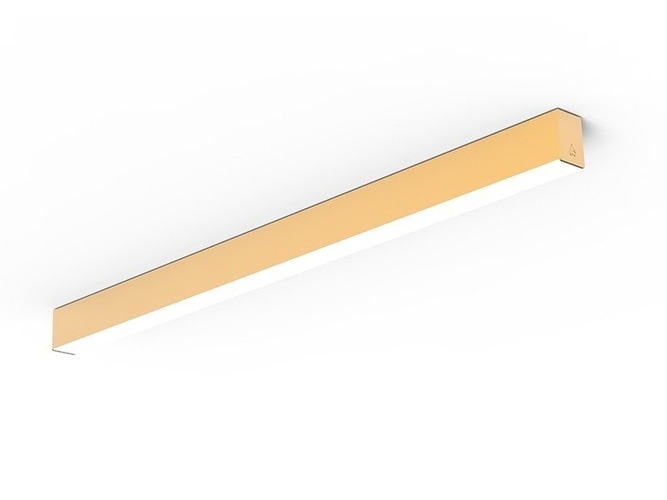 Podélná - BPM 10160.SR.G.OP Svítidlo přisazené ALBA 43x1000mm zlaté (bez výzbroje, pouze profil) - BPM - foto 1