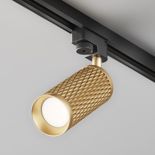 Svítidla - M TR011-1-GU10-G Svítidlo pro kolejnicový systém Focus Design GU10 50W zlatý hliník Unity - MAYTONI - foto 1
