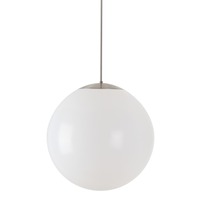 Koule - OS ISI64667 ISIS P4 PM HP závěsné plastové svítidlo kartáčovaná nerez / bílá IP40 4000 K 59W LED - OSMONT