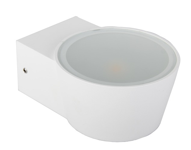 Nástěnná - CEN AXO-0540B Fasádní LED AXO jednostranné 5W 230V 4000K 400Lm 120d 95x126mm IP54  - CENTURY - foto 1