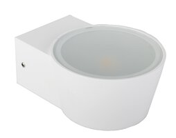 Nástěnná - CEN AXO-0540B Fasádní LED AXO jednostranné 5W 230V 4000K 400Lm 120d 95x126mm IP54  - CENTURY
