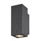 Nástěnná - LA 1003418 ENOLA SQUARE UP/DOWN S Outdoor, nástěnné LED svítidlo, antracitové - BIG WHITE (SLV)