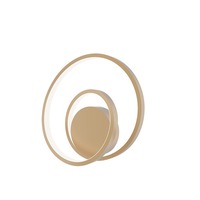 Dekorativní - FAN LED-LIEVE-AP-ORO Nástěnné svítidlo LED LIEVE zlatá 20 W 2720 lm CCT 30 x 11 cm - FANEUROPE