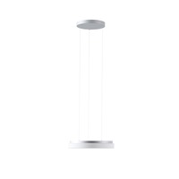 Kruhová - OS CAR66875 CARINA LE1 závěsné skleněné svítidlo stříbrná / bílá IP40 4000 K 24W LED DALI (původní kód OS 66875) - OSMONT