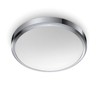 Kruhová - PH 8718699777234 LED Koupelnové stropní přisazené svítidlo Philips DORIS CL257 8718699777234 17W 1500lm 2700K IP44 31,3cm chromové - PHILIPS (929002514201)