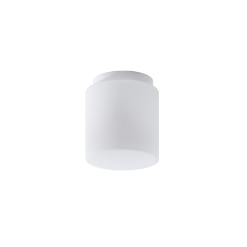 Kruhová - OS ALK67598 ALKOR 1 stropní/nástěnné skleněné svítidlo bílá IP44 4000 K 2W LED - OSMONT - foto 1