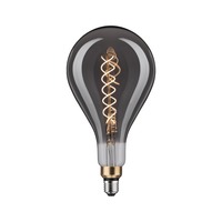 E27 - P 28858 1879 LED BigDrop E27 230V 7W 1800K stmívatelné kouřové sklo - PAULMANN