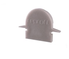 Krytky pro Al profily - IMPR 979621 Koncovka R-ET-01-08 šedá 23 mm 2 ks - LIGHT IMPRESSIONS