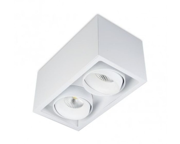 Downlight - BPM 8208.01.D40.3K Stropní svítidlo Cube matná bílá - BPM - foto 1