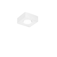 Hranatá - FAN I-ATHEN-Q1 Stropní svítidlo Athen hranaté, bílé, 1 x GX53, 14 x 14 x 5,3 cm - FANEUROPE
