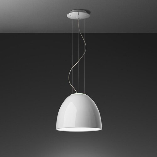 Polokoule - AR A246400 Nur Mini Gloss LED - závěsné - bílá - ARTEMIDE - foto 1