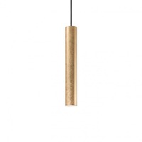 Válec - ILUX 141817 Závěsné svítidlo Ideal Lux Look SP1 Small oro 141817 malé zlaté - IDEALLUX