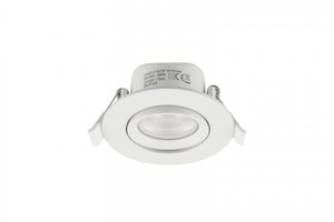 Koupelnová - IMPR 565459 Deko-Light vestavné bodové svítidlo - Surtur Tilt 68, 6 W, DTW, 1800-2700 K, bílá