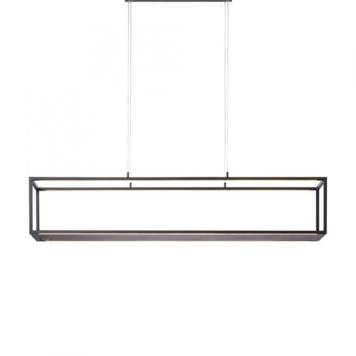 Podélná - PN 2441-18 CONTURA LED závěsné svítidlo černé stmívatelné 3000K - PAUL NEUHAUS - foto 1