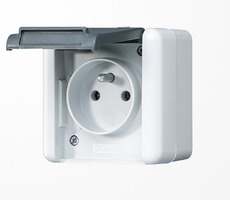 Vypínače a zásuvky - JU 821FW Zásuvka WG800 821FW - JUNG