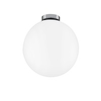 Stolní lampy dekorační - FAN I-LAMPD/L20 BCO Stolní lampa Lumetto City, bílá, 1 x E14, 20 x 20 x 21 cm - FANEUROPE