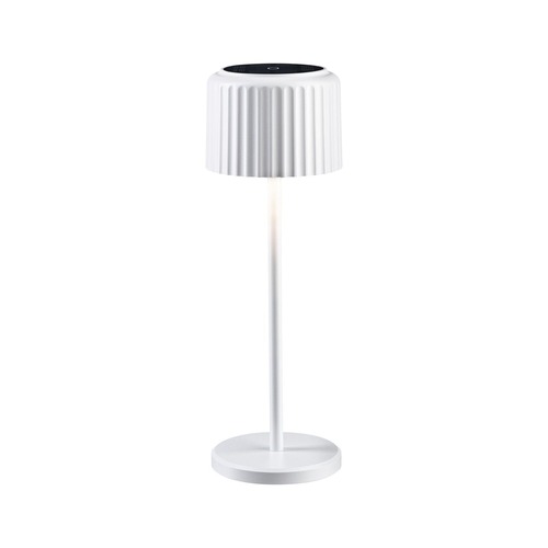 Stolní lampy dekorační - P 94879 Solární nabíjecí bateriové svítidlo Else IP44 stmívatelné 2700K bílá - PAULMANN - foto 1