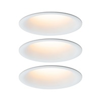 Koupelnová - P 93419 Vestavné svítidlo LED Cymbal 3x6,5W bílá mat proti oslnění stmívatelné - PAULMANN