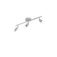 Bodová - FAN SPOT-COOPER-3 Spotové svítidlo SPOT LED COOPER stříbrná 3xGU10 LED 5 W 400 LM 2700 K 48x8,5x14 cm - FANEUROPE