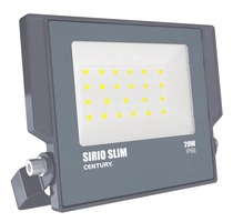 Reflektory - CEN SRS-209540 REFLEKTOR LED SIRIO SLIM ČERNÝ 20W 4000K 1800Lm 110d 160x29x147mm IP66  - CENTURY