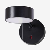 S ramenem - LU O.150.K1.62 Nástěnné svítidlo OMNIA 9,5W LED 3000K akrylátové sklo antracit O.150.K1.62 - LUCIS