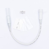 Příslušenství - DLED LEDRLX21 Prodlužovací kabel pro světelné hadice 0,25m, bílý, samčí, IP67