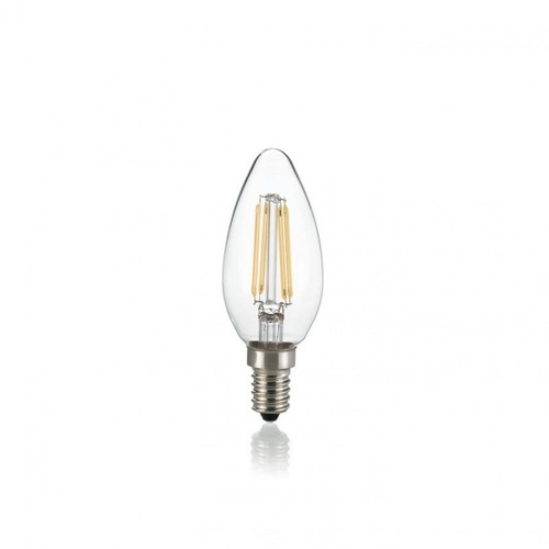 E14 - ILUX 153933 LAMPADINA CLASSIC E14 4W OLIVA TRASPARENTE 4000K - IDEALLUX - foto 1