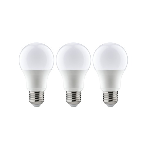 E27 - P 28871 LED žárovka 3ks-sada E27 230V 3x8,0W 2700K opál - PAULMANN - foto 1