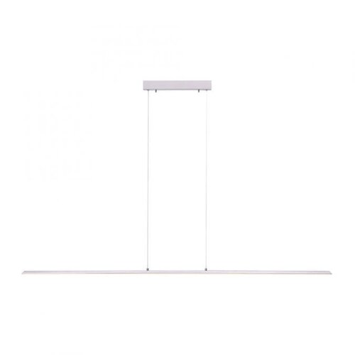 Podélná - PN 8377-55 PURE-LITE LED závěsné svítidlo v barvě oceli 160cm s nastavitelnou barvou světla 2700/3800/5000K a bezdotykovým stmívačem - PAUL NEUHAUS - foto 1