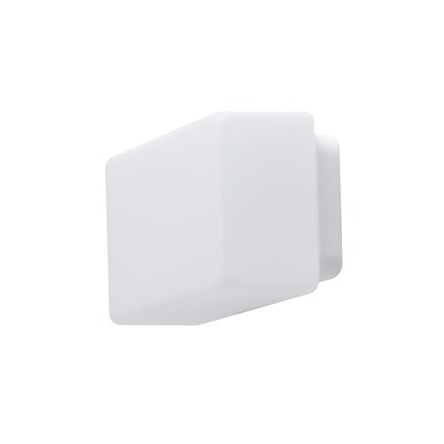 Hranatá - OS JEN59235 JENA 1 stropní/nástěnné skleněné svítidlo bílá IP43 3000 K 8W LED (původní kód OS 59235) - OSMONT - foto 1